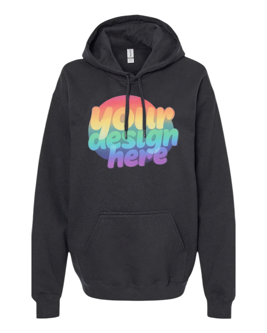 Personalized Hooded Sweatshirt - Gildan SF000 Softstyle