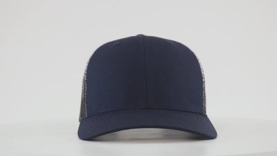 Richardson 112PM Trucker Hat with Custom Patch