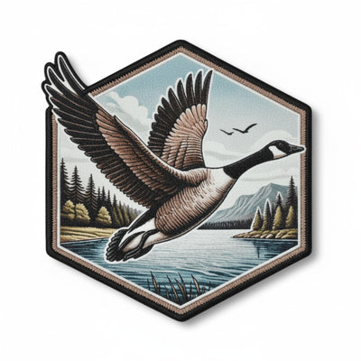 Printed Patches - Fishing/Hunting Themed - Hex Patch