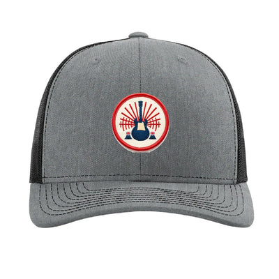 Reading Festival patch hat — Heather Grey/Black