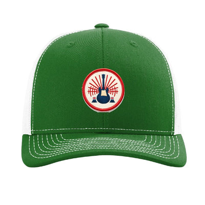 Reading Festival patch hat — Kelly Green/White