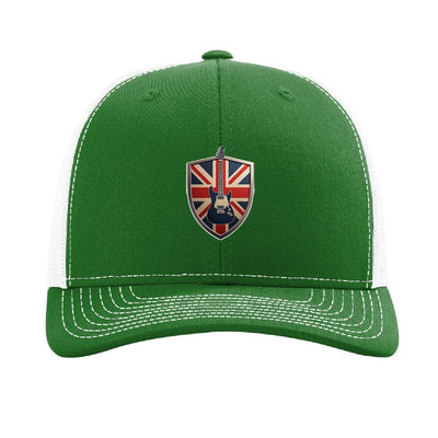 Reading Festival Shield patch hat — Kelly Green/White