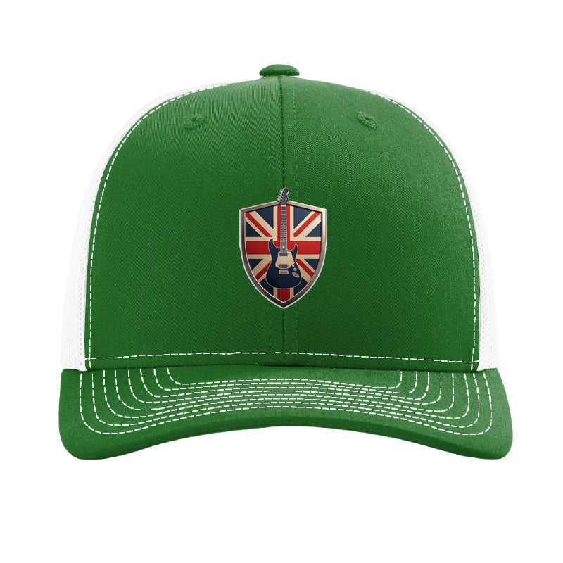 Reading Festival Shield patch hat — Kelly Green/White