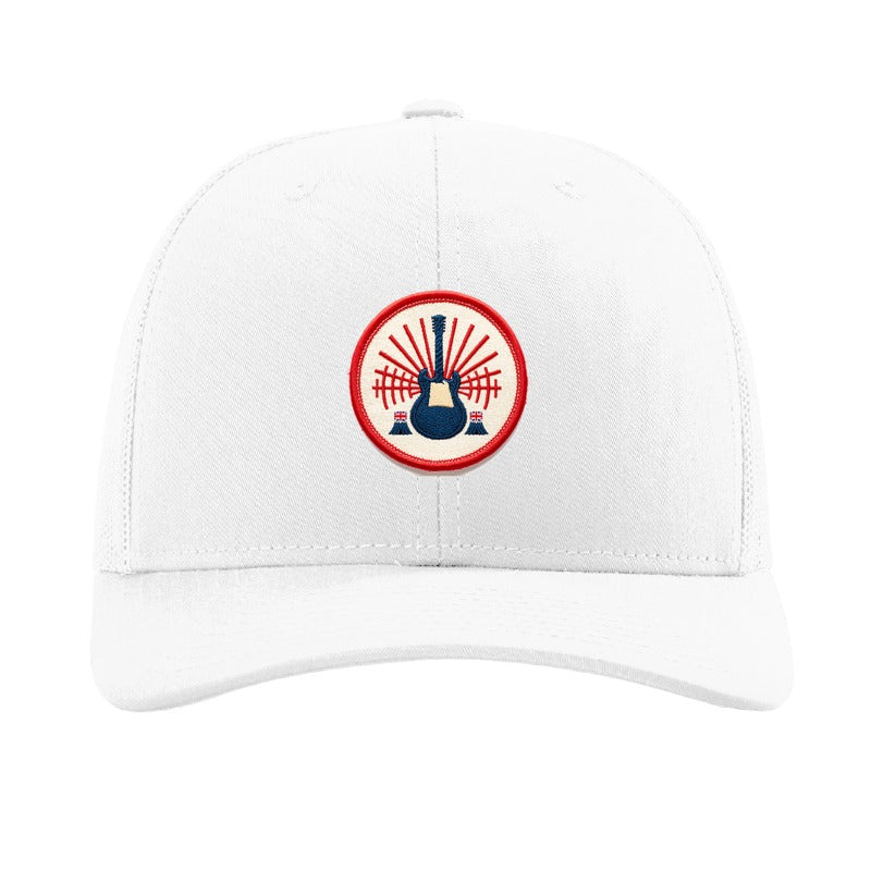 Reading Festival patch hat — White