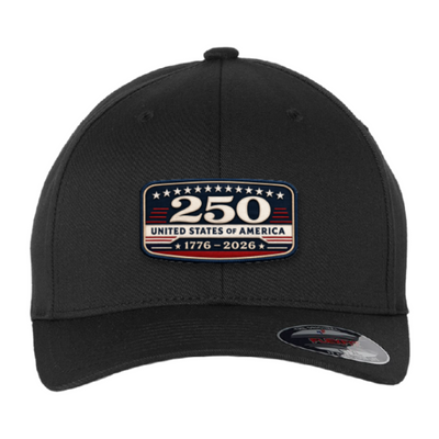 USA 250th Anniversary Trucker Hat – United States 1776–2026 Patriotic Patch Hat