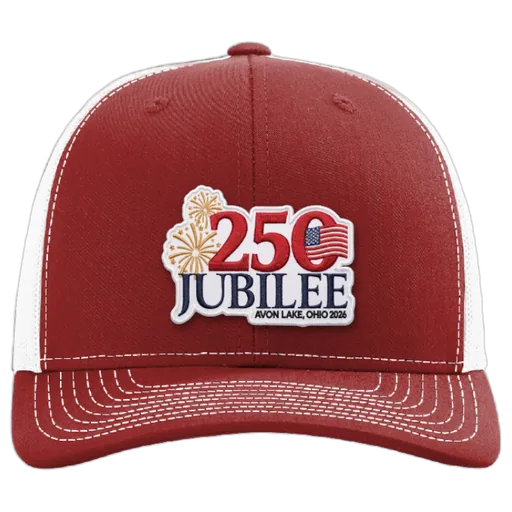 Avon Lake 250 Jubilee Commemorative Hat — patch hat by The Hat Factory Xpress