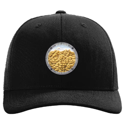 Badlands National Park Patch Hat — South Dakota, Est. 1978 — patch hat by The Hat Factory Xpress