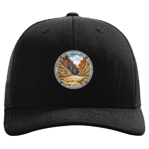 Big Bend National Park Patch Hat — Texas, Est. 1944 — patch hat by The Hat Factory Xpress