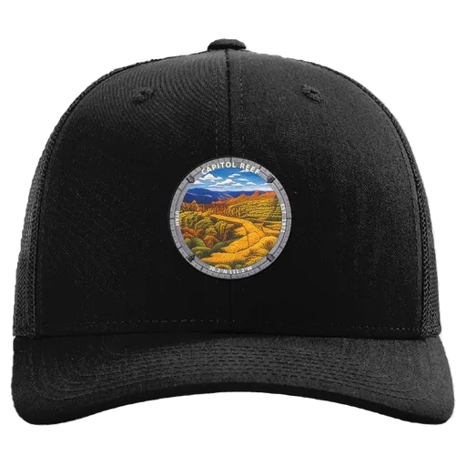 Capitol Reef National Park Patch Hat — Utah, Est. 1971 — patch hat by The Hat Factory Xpress