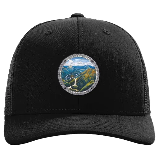 Gates Of The Arctic National Park Patch Hat — Alaska, Est. 1980 — patch hat by The Hat Factory Xpress