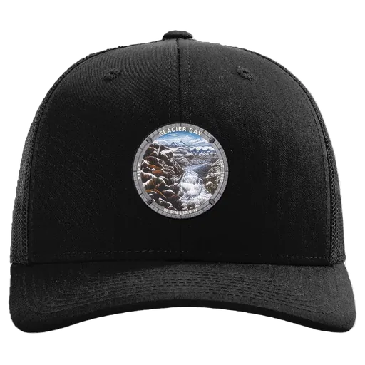 Glacier Bay National Park Patch Hat — Alaska, Est. 1980 — patch hat by The Hat Factory Xpress
