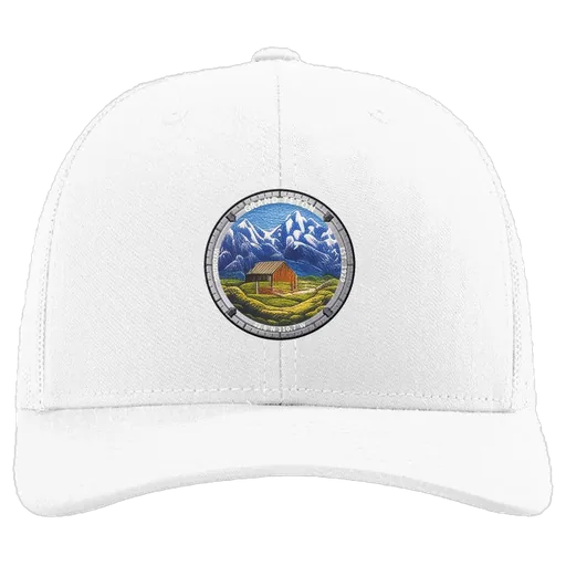 Grand Teton National Park Patch Hat — Wyoming, Est. 1929 — patch hat by The Hat Factory Xpress