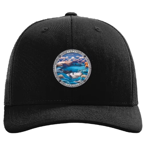 Katmai National Park Patch Hat — Alaska, Est. 1980 — patch hat by The Hat Factory Xpress