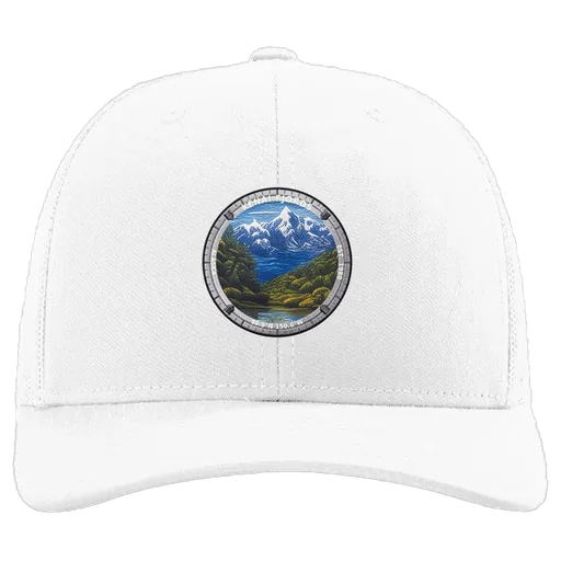 Kenai Fjords National Park Patch Hat — Alaska, Est. 1980 — patch hat by The Hat Factory Xpress