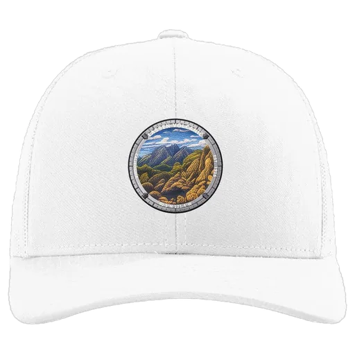 Lassen Volcanic National Park Patch Hat — California, Est. 1916 — patch hat by The Hat Factory Xpress