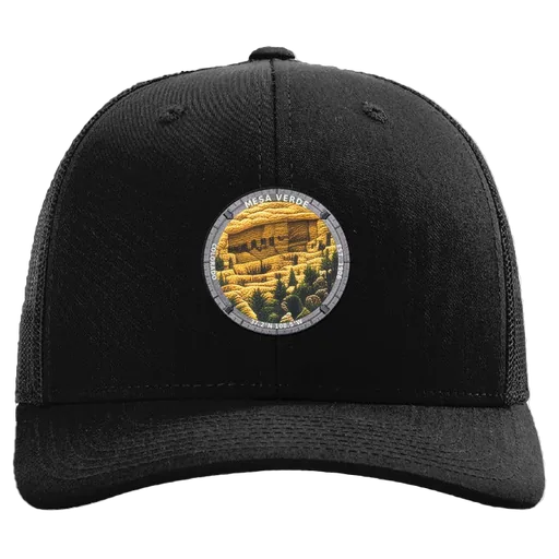 Mesa Verde National Park Patch Hat — Colorado, Est. 1906 — patch hat by The Hat Factory Xpress