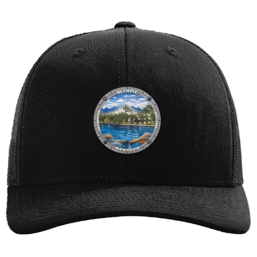 Olympic National Park Patch Hat — Washington, Est. 1938 — patch hat by The Hat Factory Xpress