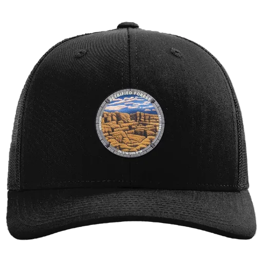 Petrified Forest National Park Patch Hat — Arizona, Est. 1962 — patch hat by The Hat Factory Xpress
