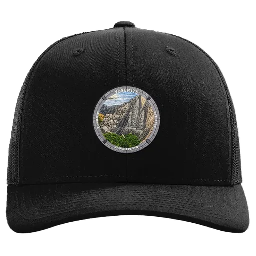 Yosemite National Park Patch Hat — California, Est. 1890 — patch hat by The Hat Factory Xpress