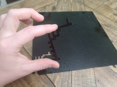 Acrylic Fractal Puzzle - Solid