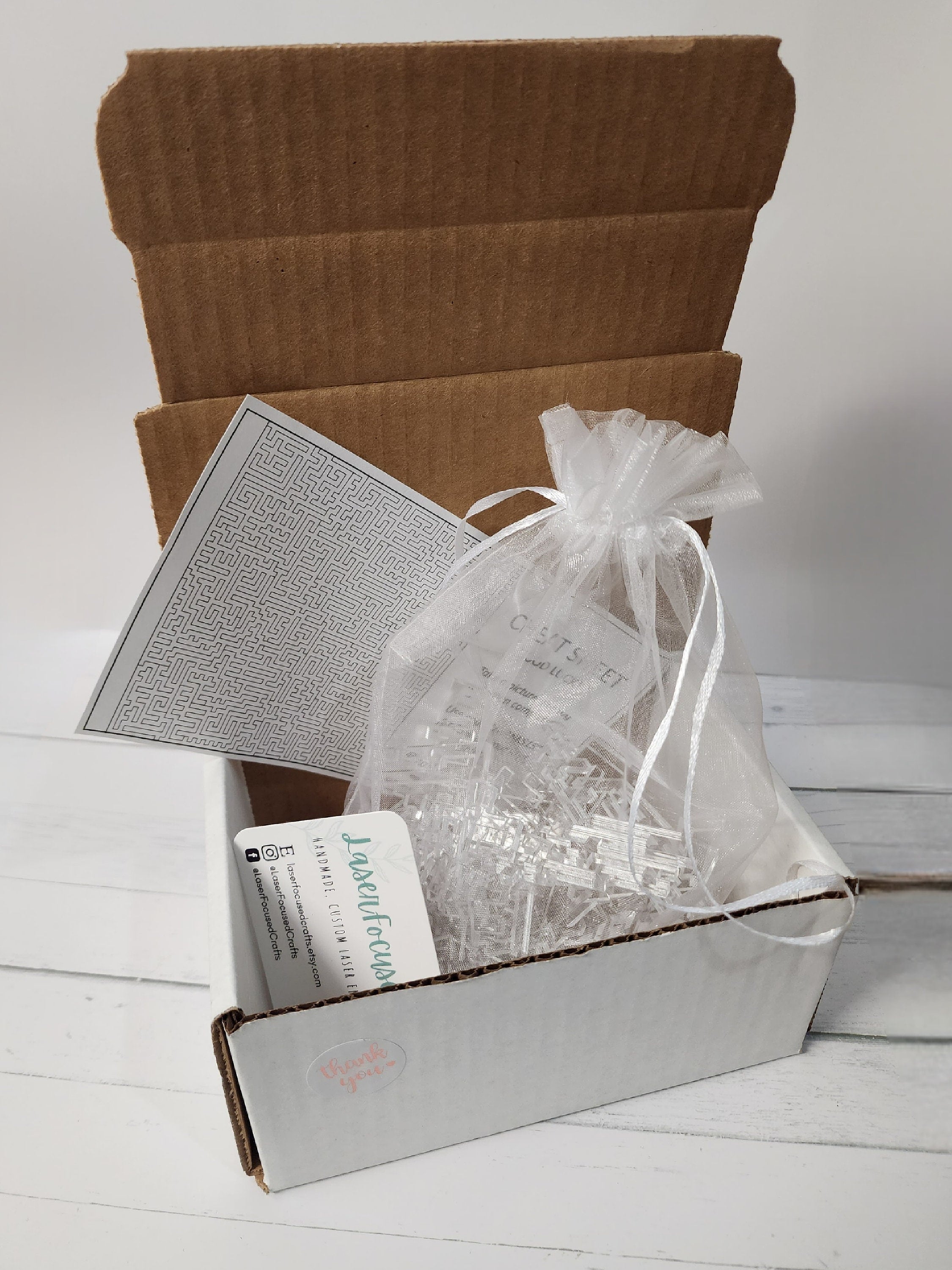 Acrylic Fractal Puzzle - Solid